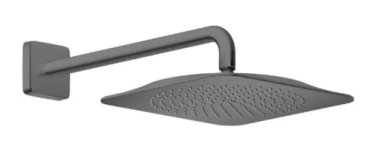 Axor Citterio C Overhead Shower 270/270 1jet With Shower Arm Brushed Black Chrome product image - Image 1