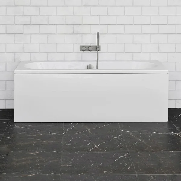 Crosswater Verge Double Ended Acrylic Bath 1700 x 750mm