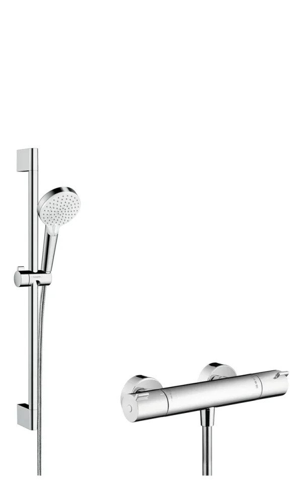 Hansgrohe Crometta Vario Combi 1001cl Set 650mm White/chrome product image - Image 1