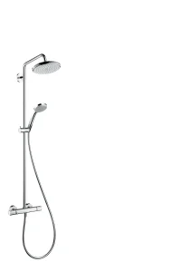 Hansgrohe Showerpipe Croma 220 Ecosmart Chrome