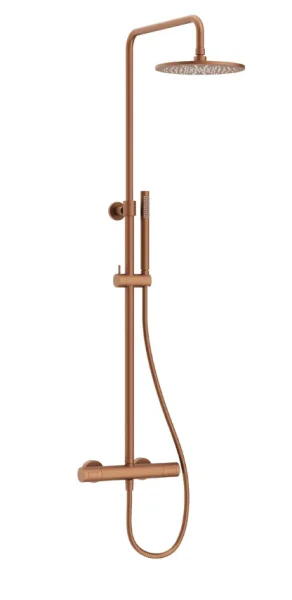 Crosswater Central Multifunction Shower Brushed Bronze