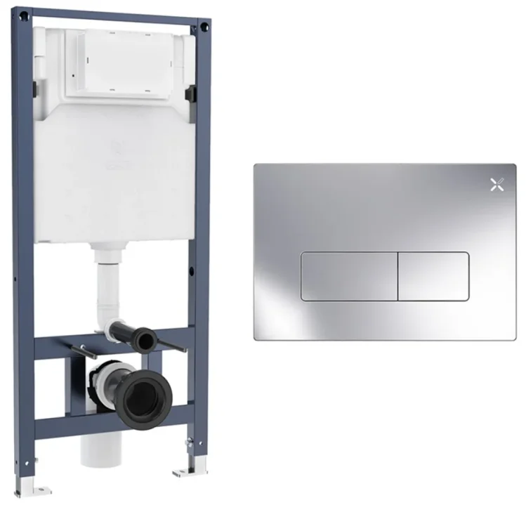 Crosswater Mpro Frame Set 2 Chrome product image - Image 1