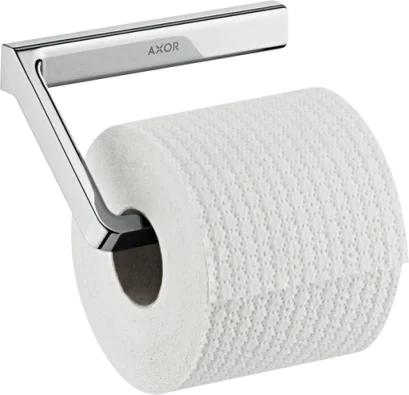 Axor Universal Softsquare Toilet Roll Holder Without Cover Chrome