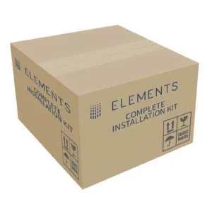 Abacus Elements Infinity 1000mm Tray Installation Kit with Stainless Steel Cover