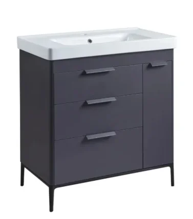 Roper Rhodes Fairmont 800mm Freestanding Unit - Matt Carbon