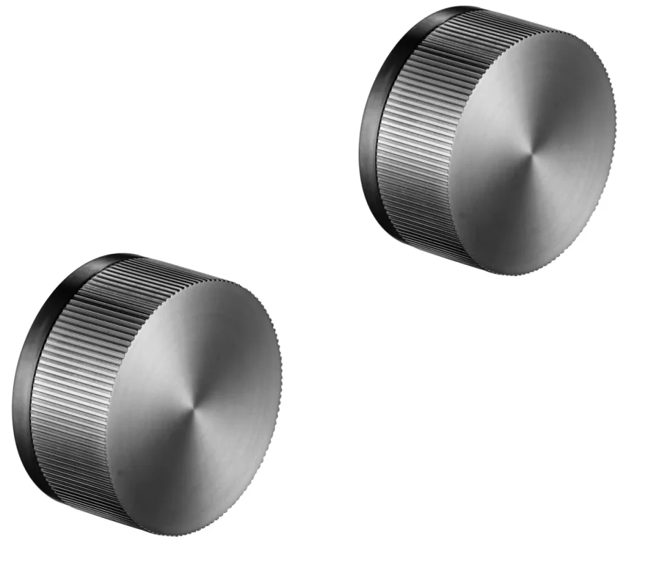 JTP EVO Wall Valves Brushed Black product image - Image 1
