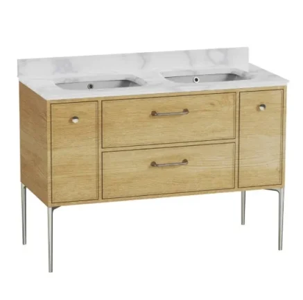 Roper Rhodes Walcot 1200 4 Drw Double -light Oak