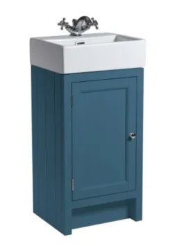 Roper Rhodes 450mm Hampton Cloakroom Unit - Derwent Blue