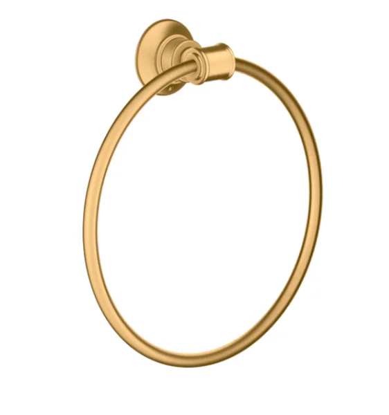 Axor Montreux Towel Ring Brushed Brass
