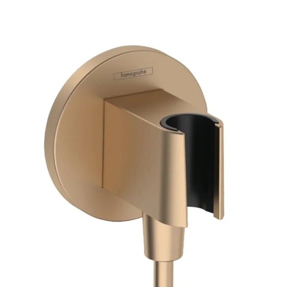 Hansgrohe Fixfit S Porter Pl Shower Holder Bbr Brushed Bronze