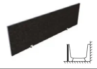 London Showers Em Bath Panel Standard 2100mm product image - Image 1