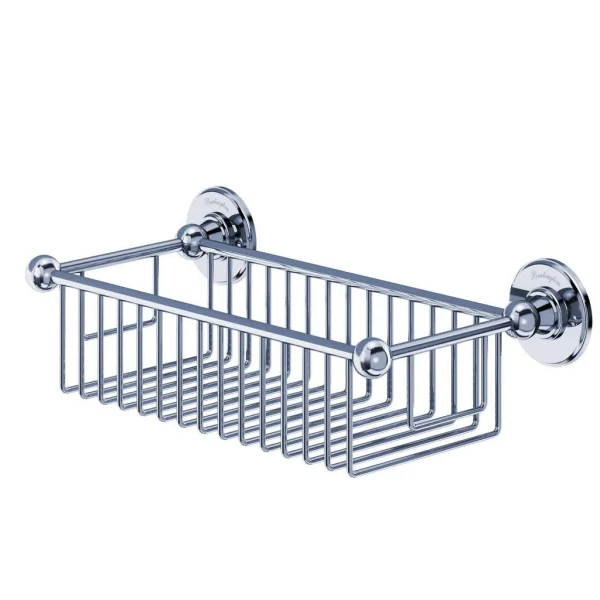 Burlington Deep Wire Rectangular Basket Chrome