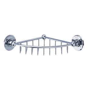 Burlington Corner Basket 36mm Deep (215 X 215mm) Chrome