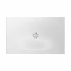 Crosswater Creo Rectangle Shower Tray 800x1100 25mm White