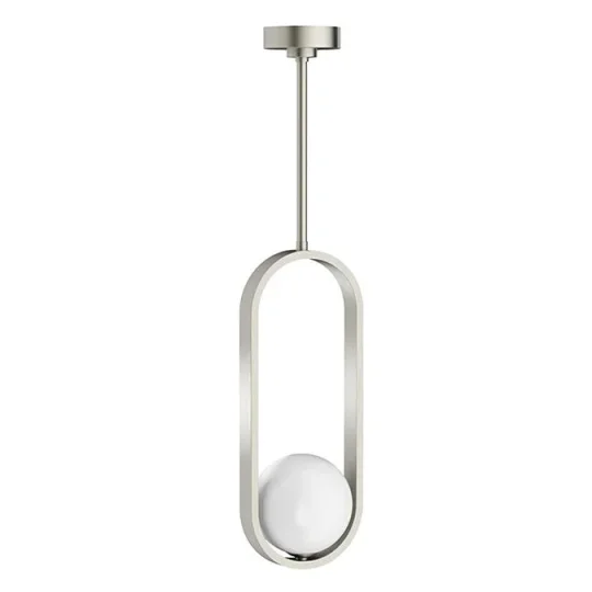 Crosswater Tranquil Pendant Light Brushed Nickel product image - Image 1