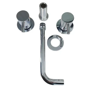 Crosswater Mpro Basin 3 Hole Trim Set No Waste Chrome