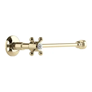 Burlington Cistern Tank On/off Valve - Gold