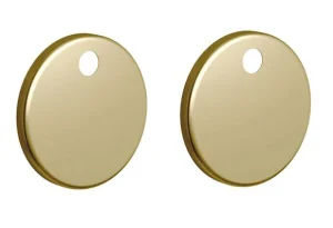 Britton Britton Seat Hinge Cover Br Brass Pair