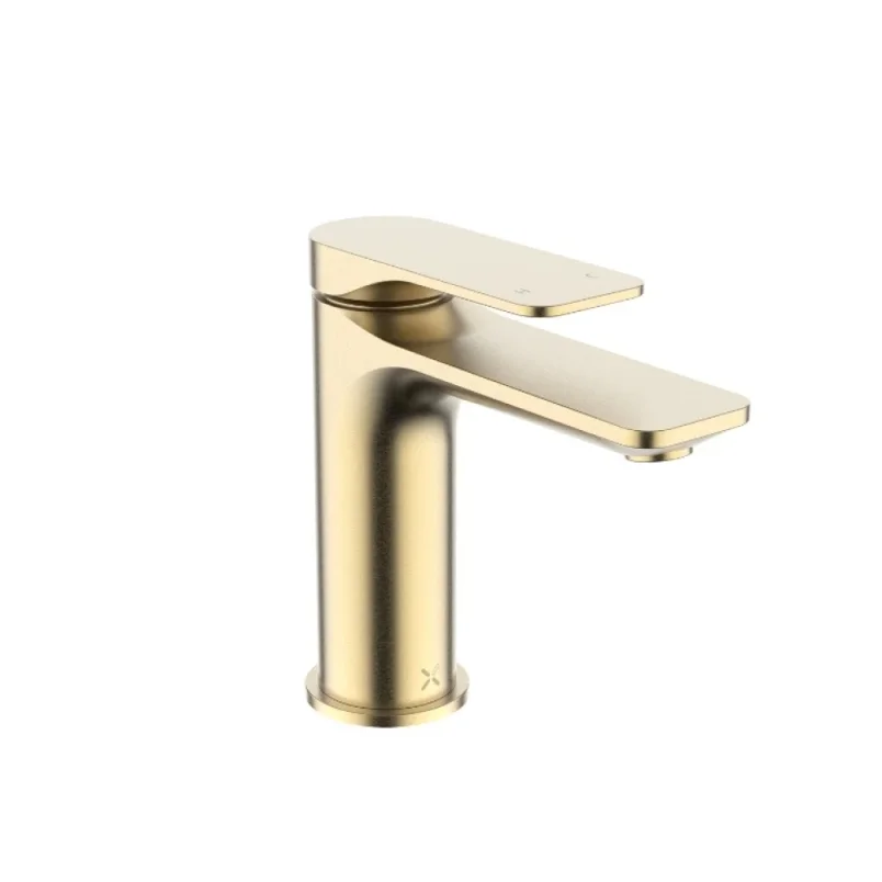 Crosswater Fuse Basin Monobloc With Clicker Waste Brushed Brass product image - Image 1