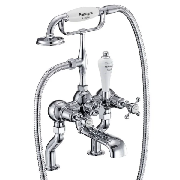 Burlington Qt Claremont Deck Bsm Chrome