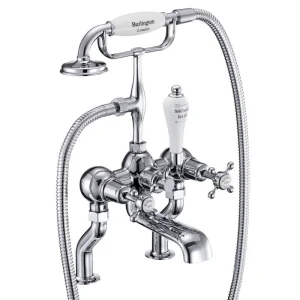 Burlington Qt Claremont Deck Bsm Chrome