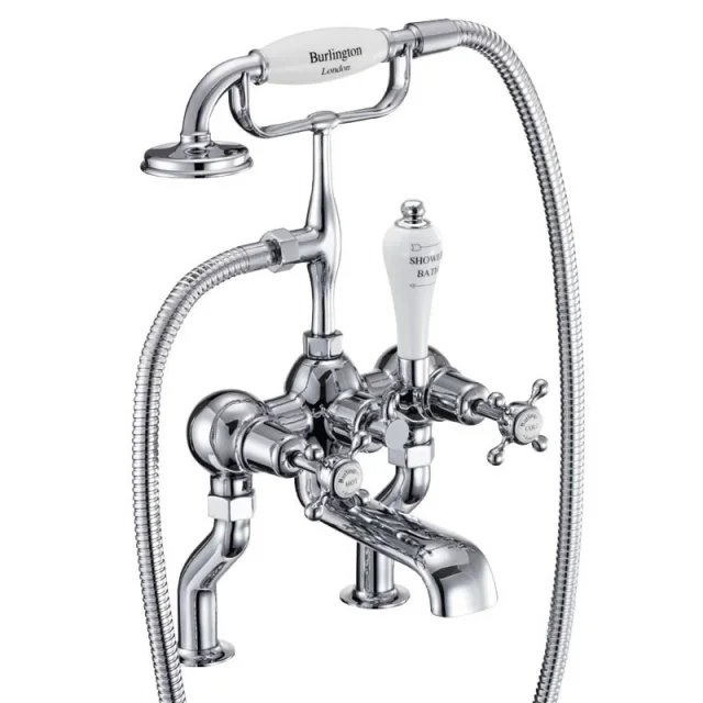Burlington Qt Claremont Deck Bsm Chrome product image - Image 1