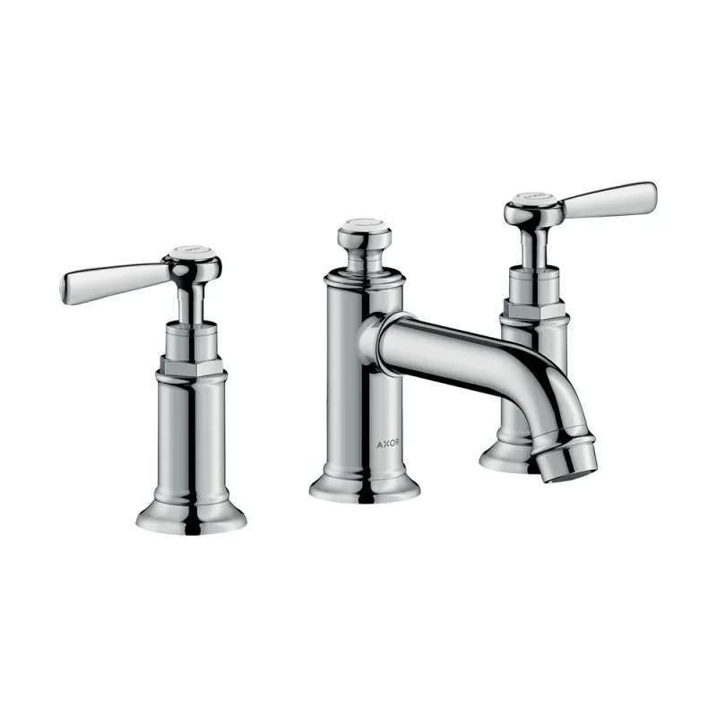 Axor Montreux 3-hole Basin Mixer 30 With Lever Handles And Pop-up Waste Chrome product image - Image 1