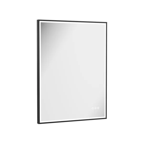 Crosswater MPRO Lit Mirror 600 x 800mm Matt Black
