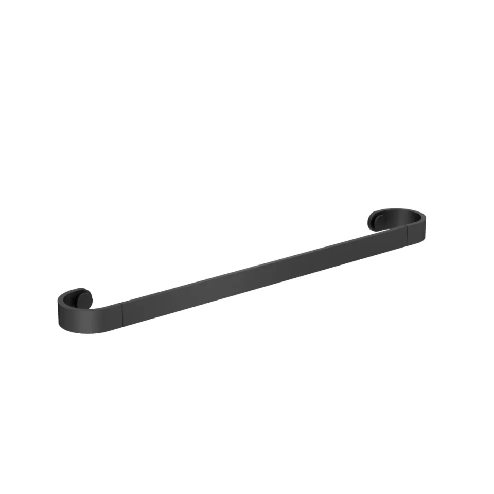 Crosswater Velo Towel Rail 600mm Matt Black product image - Image 1