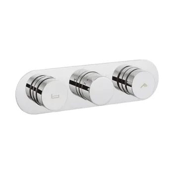 Crosswater Push Button Thermo Valve Bath Chrome