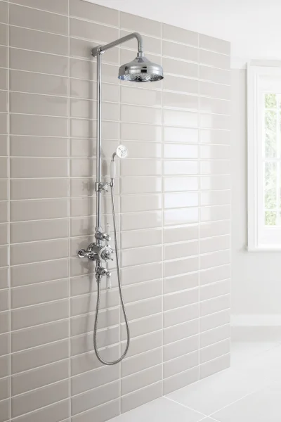 Crosswater Belgravia Exposed Shower Valve With Kit Brushed Nickel