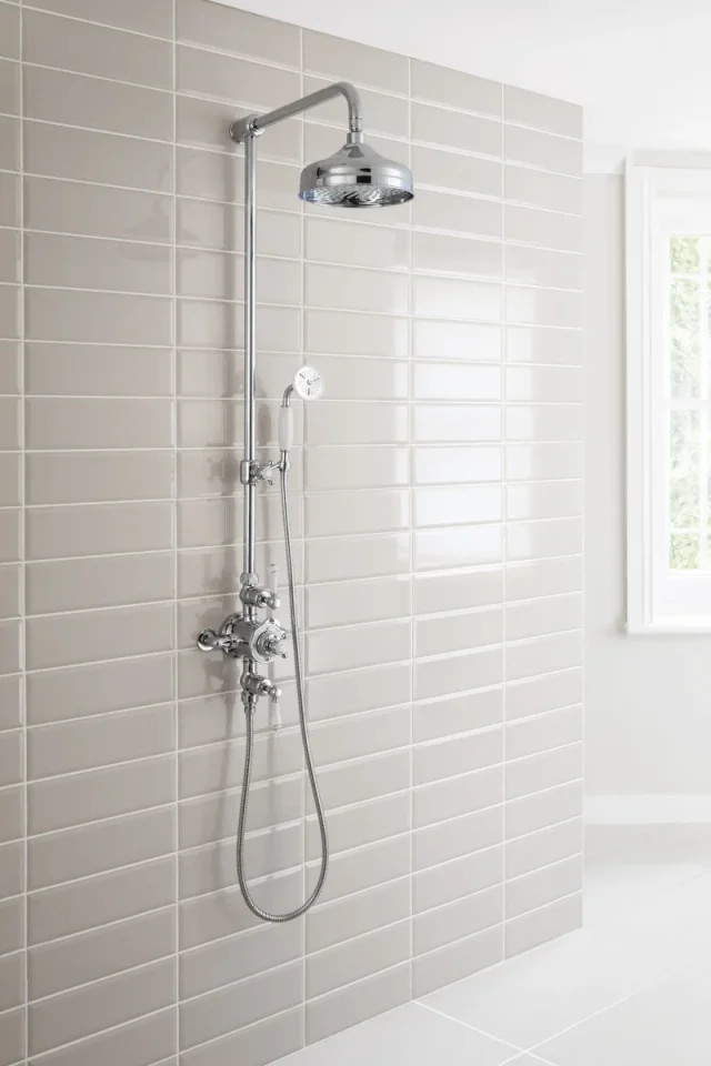 Crosswater Belgravia Exposed Shower Valve With Kit Brushed Nickel product image - Image 1