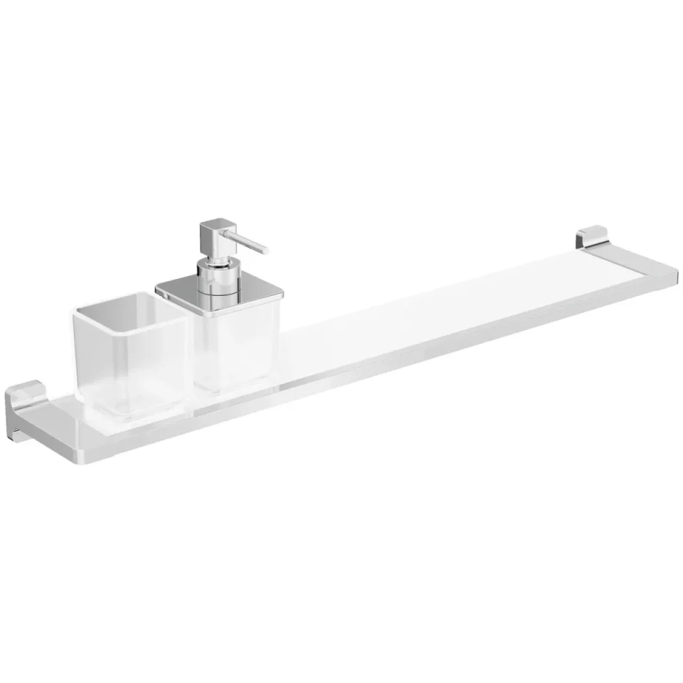Crosswater Rotar Shelf 600mm Chrome product image - Image 1