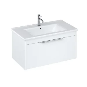 Britton Shoreditch Single Drawer Unit 550mm Matt White