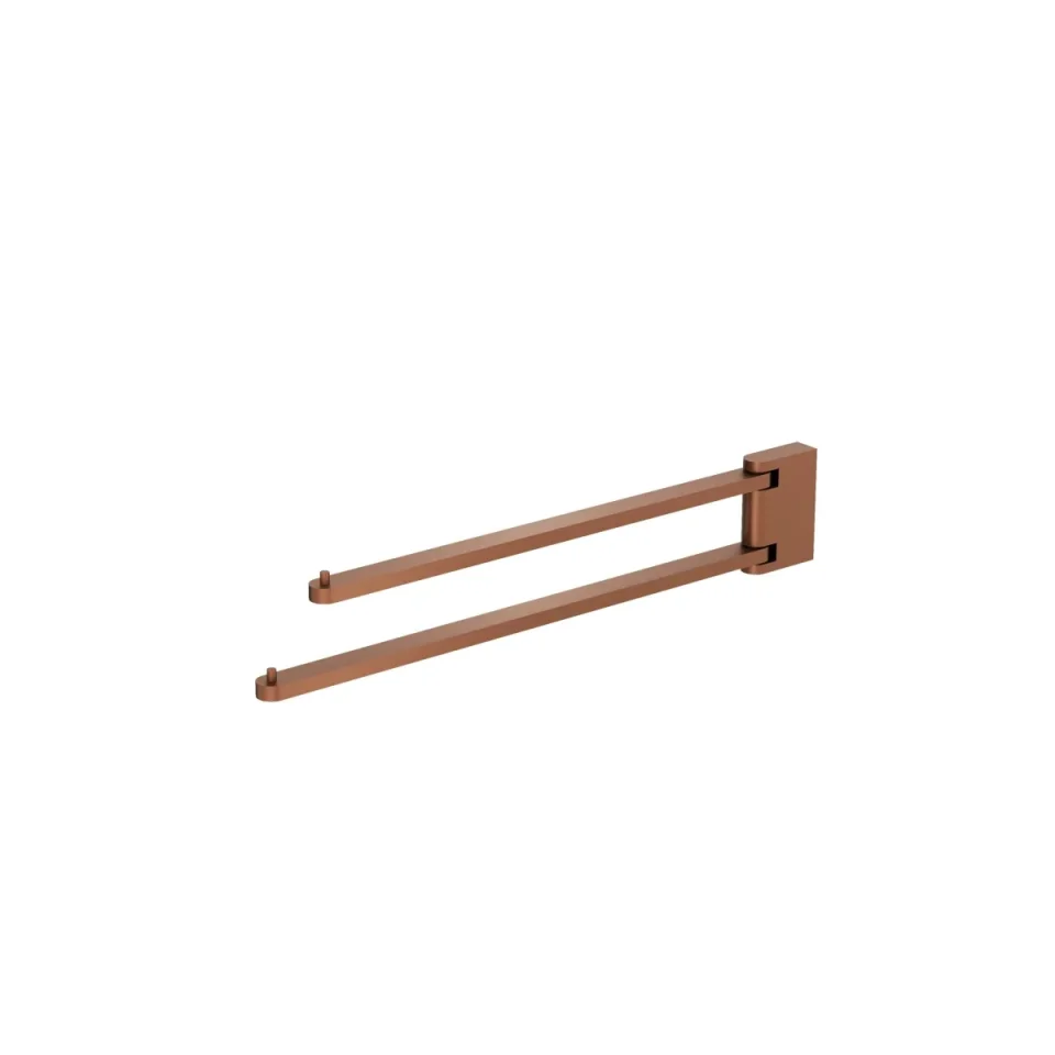Crosswater MPRO 2 Swivel Towel Rail Brushed Bronze product image - Image 1