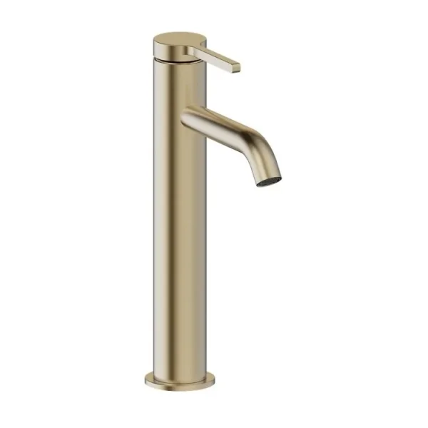Britton Hoxton 2.0 Slim Washbowl Mixer Brushed Brass product image - Image 1