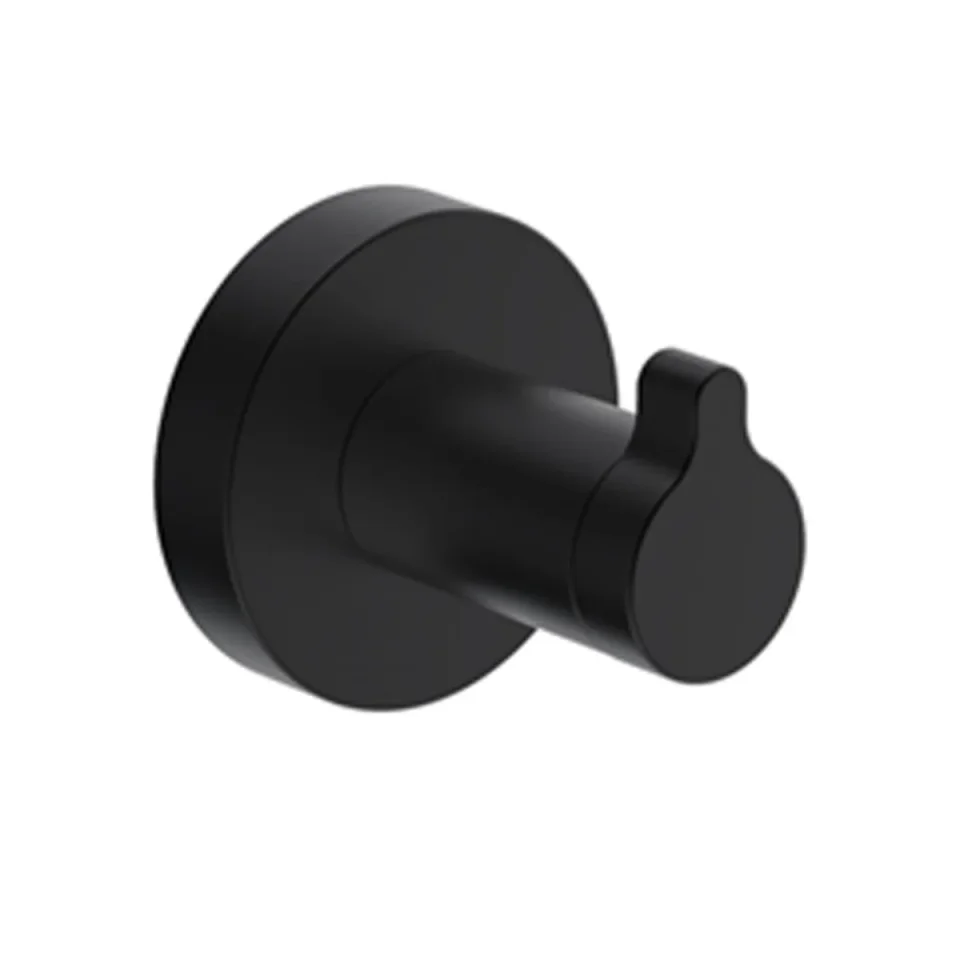 Britton Hoxton 2.0 Robe Hook Matt Black product image - Image 1