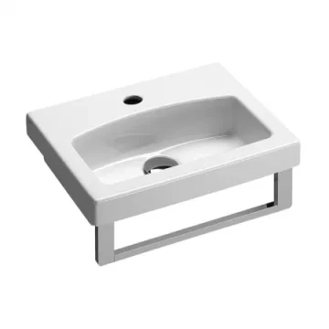 Saneux Monty Chrome Towel Rail product image - Image 1