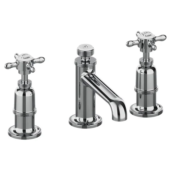 Burlington Guild Basin 3th Mixer Deck Mounted Chrome