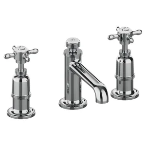 Burlington Guild Basin 3th Mixer Deck Mounted Chrome