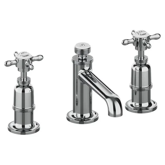 Burlington Guild Basin 3th Mixer Deck Mounted Chrome product image - Image 1
