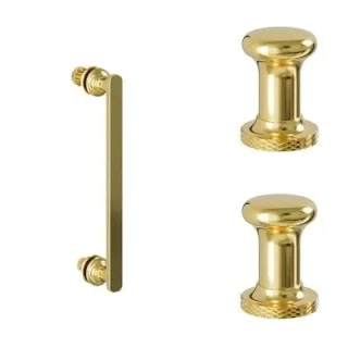Burlington Classique 1909 Handle And Profile Finial Gold