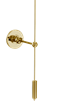 Burlington High Level Dual Flush Cistern Lever For C5 Gold