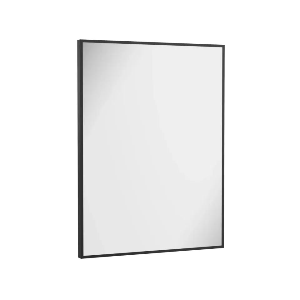 Crosswater MPRO Non-Illuminated Mirror 600 x 800mm Matt Black product image - Image 1