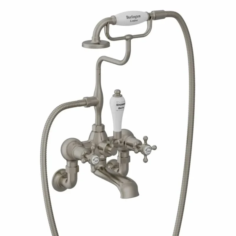 Burlington Wall Mounting Unions Brushed Nickel product image - Image 1