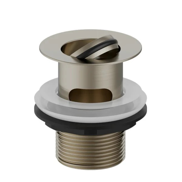 Burlington Flip Top Basin Waste (slotted) Brushed Nickel