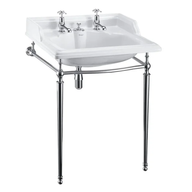 Burlington Basin Stand Chrome product image - Image 1