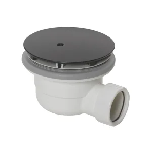 Britton High Flow Shower Waste Matt Black