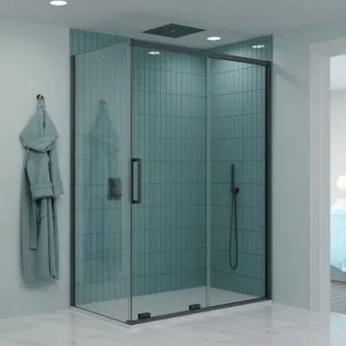Crosswater Optix Side Panel 800 for Slider Slate