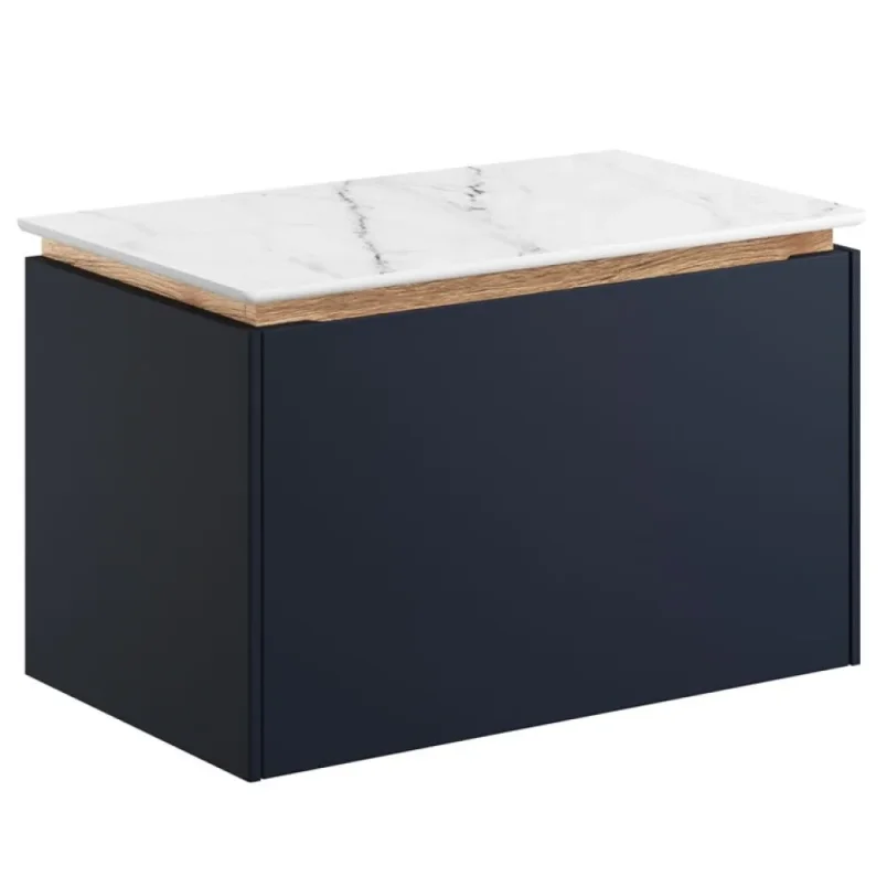 Crosswater Mada Basin Unit 600 Deep Indigo Blue product image - Image 1